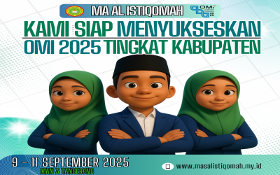 Madrasah Aliyah Al Istiqomah Utus Peserta ke Olimpiade Madrasah Indonesia (OMI) 2025 di MAN 2 Tangerang